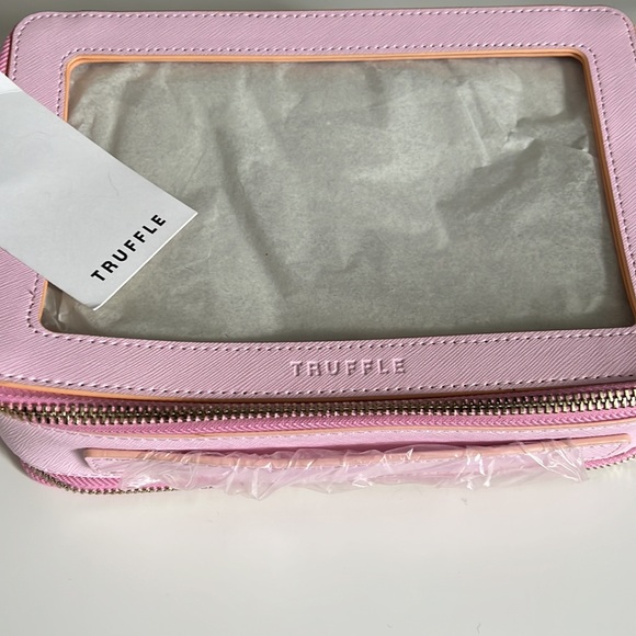 Pink Truffle Clarity Jumbo Jetset Case Small and Large size New With Tags - Picture 6 of 9